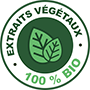 Extraits végétaux 100% bio