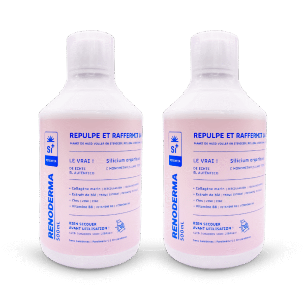 2 Bouteilles Si+ Renoderma - 500ml